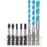 Фото #1 Bosch 2608577144 Касета ударних біт Impact Control 50 мм 5 шт і свердел Hex-9 MultiConstruction 3 шт
