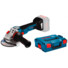 Фото #1 Кутова шліфмашина Bosch GWS 18V-10 SC Professional, без акб в L-Boxx 136 (06019G340B)