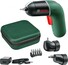 Фото #1 Акумуляторна викрутка Bosch IXO VI Set з насадками (06039C7122)